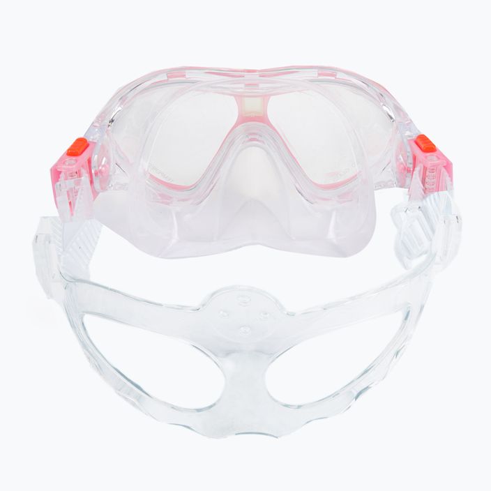 Kinderschnorchelset AQUASTIC Maske + Schnorchel rosa MSK-01R 6