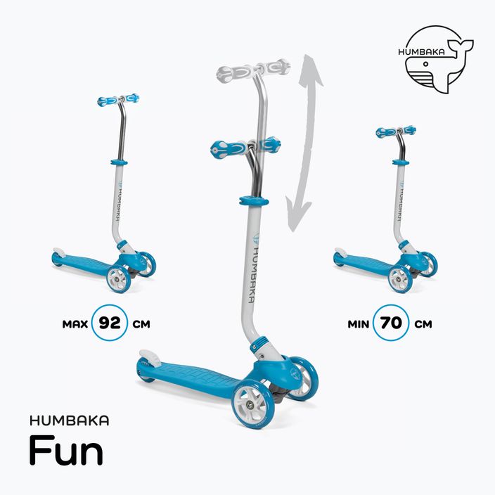 HUMBAKA Fun Kinder-Roller blau KS001 3