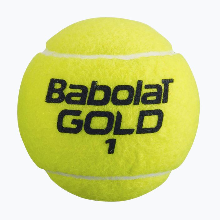 Babolat Gold Championship Kinder-Tennisbälle 18 x 4 Stück gelb 502082 3