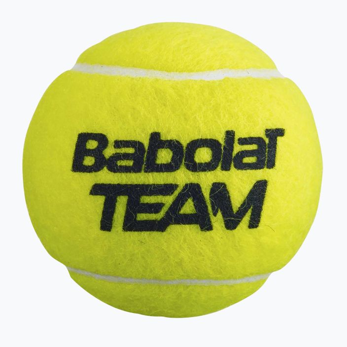 Babolat Team Tennisbälle 18 x 4 Stück gelb 502035 2