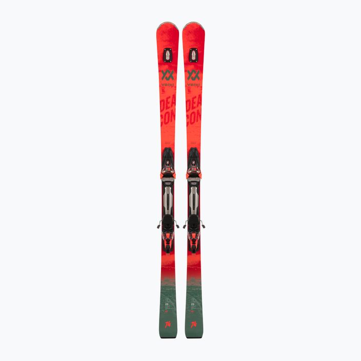 Ski Völkl Deacon 74+RMotion2 16 GW rot-grau 121151/6977R1.VR 10