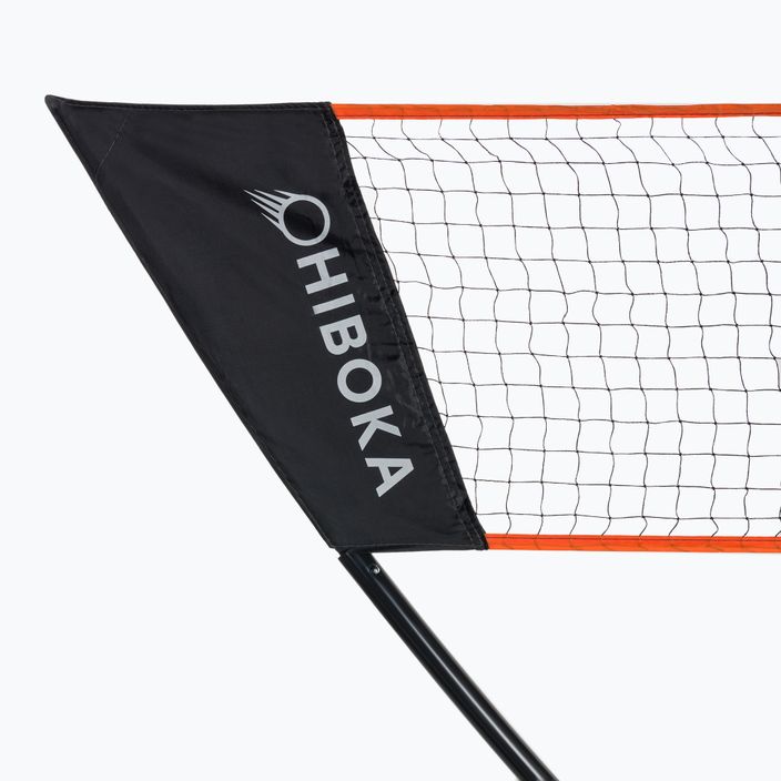 HIBOKA Badmintonnetz HBK-BN48 4,8 m schwarz 4