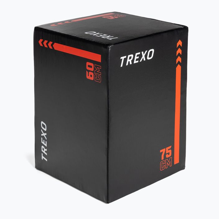 TREXO plyometrische Box TRX-PB30 30 kg schwarz 3