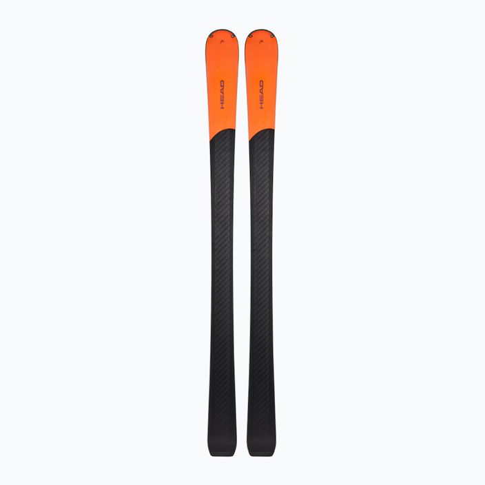 Damen Ski Alpin HEAD e-total Joy SW SLR Joy Pro + Protektor SLR 11 GW dunkelrot/orange 2