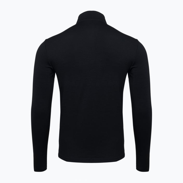 Herren Thermo-Sweatshirt WOOLCANO Merino TOP0544 schwarz 7