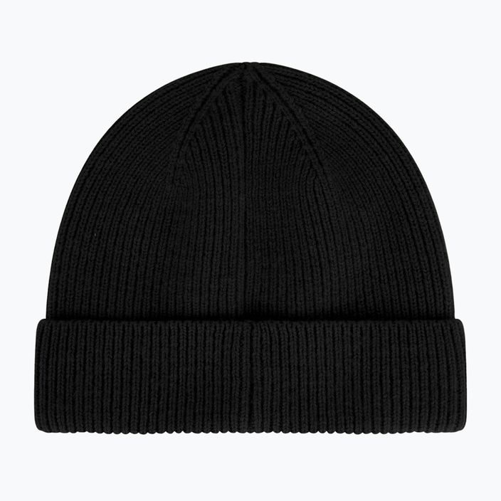 WOOLCANO Merino Wintermütze HAT0440 schwarz 2