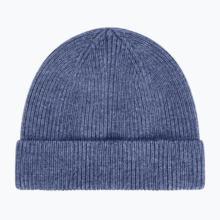 WOOLCANO Merino Wintermütze HAT0440 blau 2