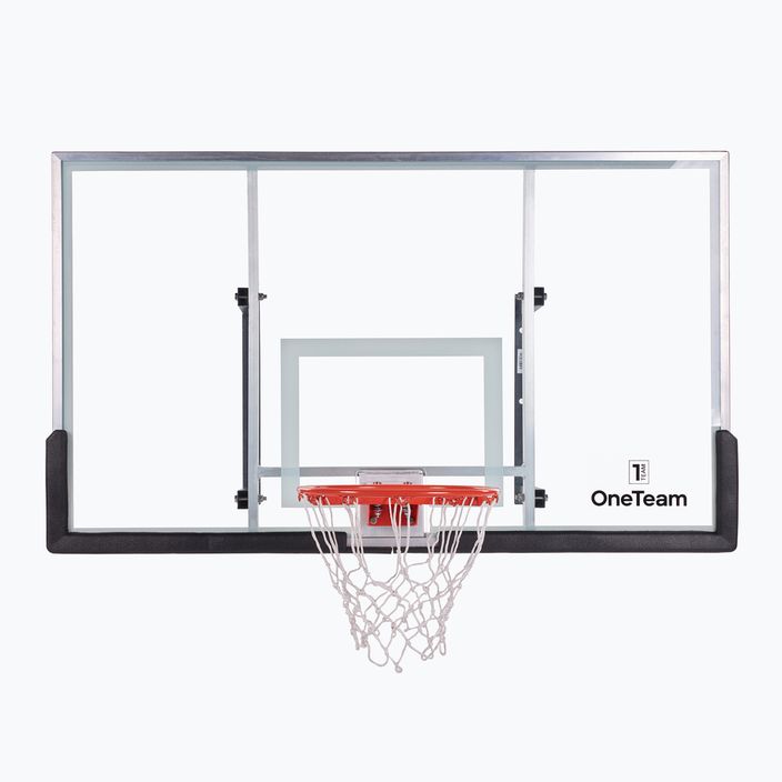 OneTeam Basketball-Set BB180G Backboard + Reifen