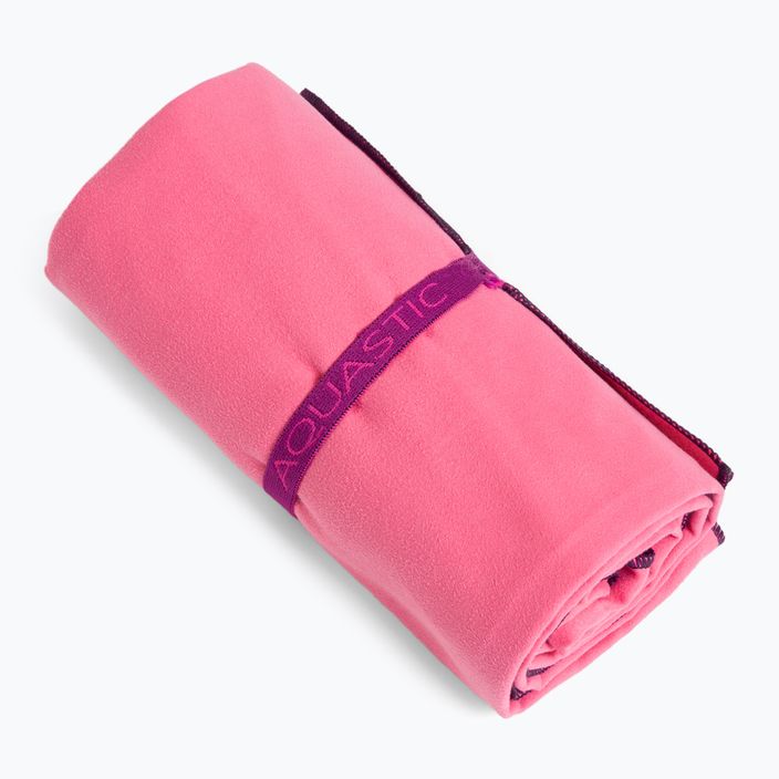 AQUASTIC Havlu XL Schnelltrocknendes Handtuch rosa 5