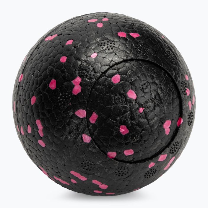 TREXO TRX-MSB008 8 cm schwarz/rosa Massageball