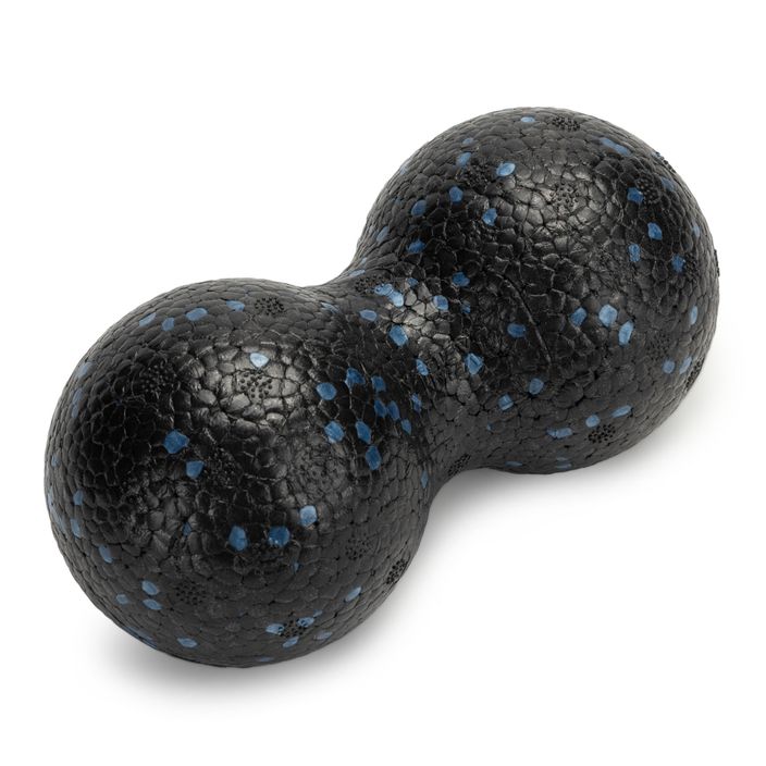 TREXO Doppelmassageball TRX-MSP008 8 cm schwarz/blau 2