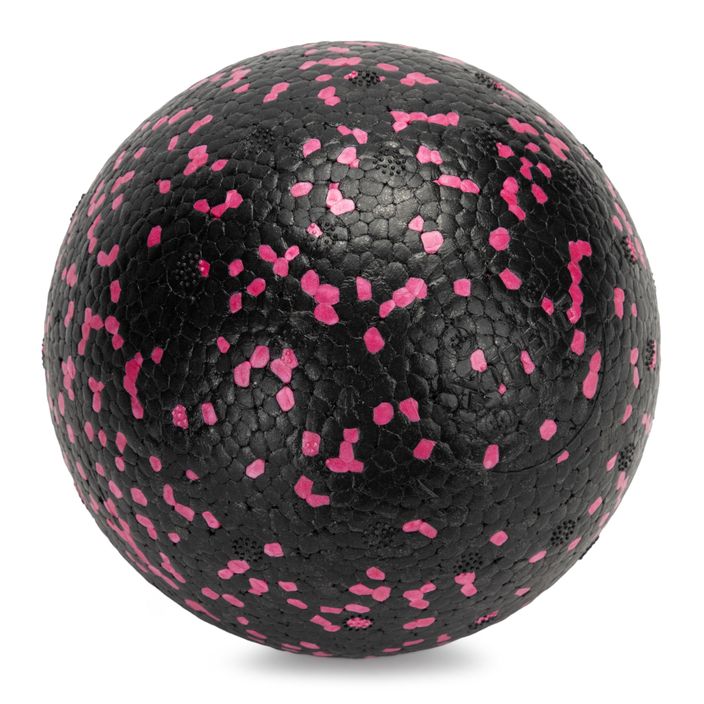 TREXO TRX-MSB012 12 cm schwarz/rosa Massageball 2