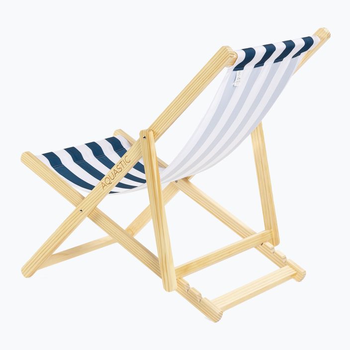 AQUASTIC Sunlito Strandkorb navy blau 3