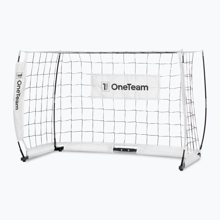 OneTeam Flex Square Fußballtor 120 x 80 cm weiß 3