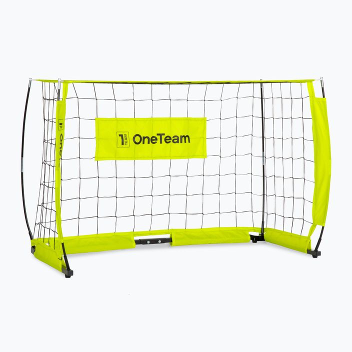 OneTeam Flex Square Fußballtor 120 x 80 cm grün