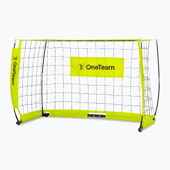 OneTeam Flex Square Fußballtor 120 x 80 cm grün 3