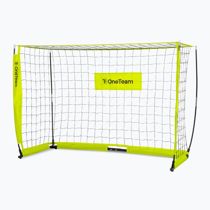 OneTeam Flex Square Fußballtor 180 x 120 cm grün 3