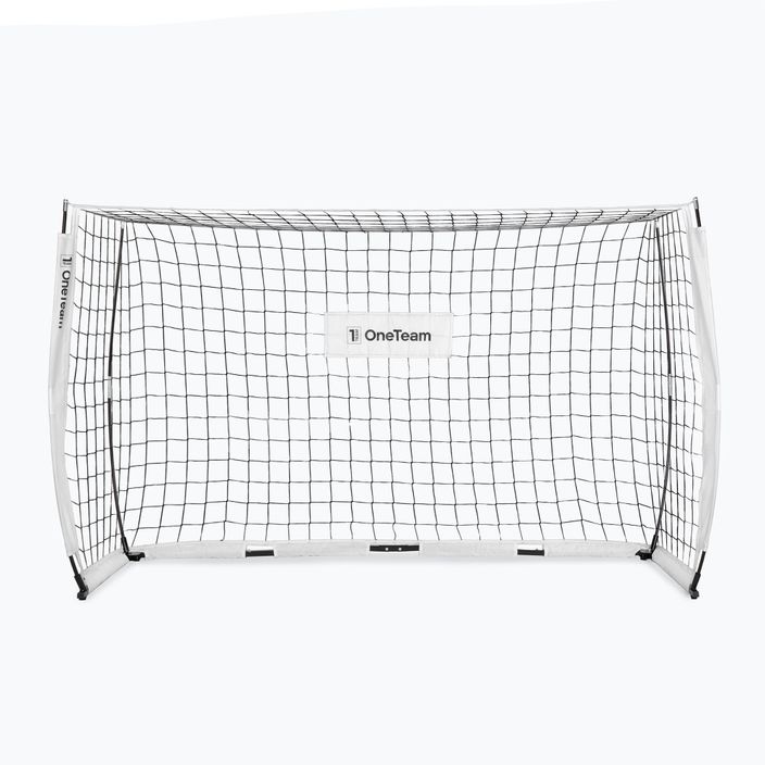 OneTeam Flex Square Fußballtor 240 x 150 cm weiß 2