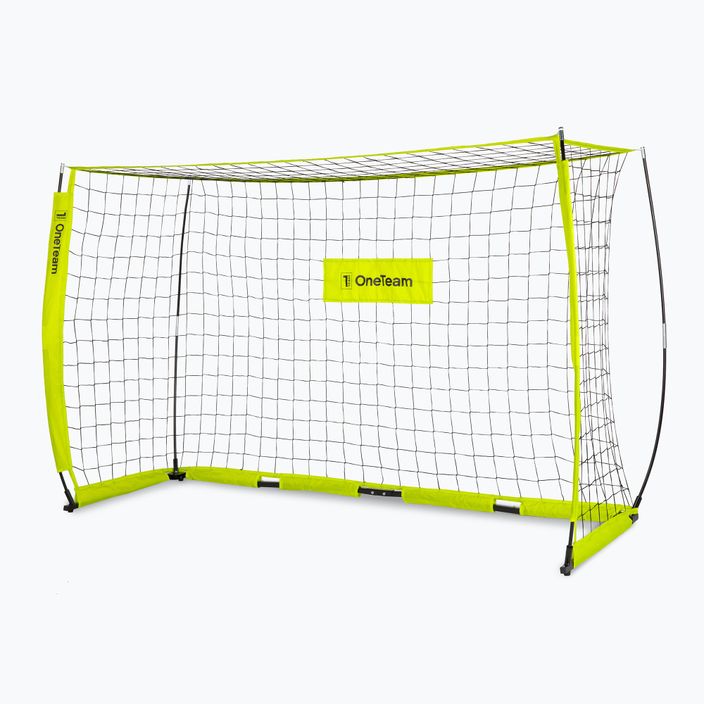 OneTeam Flex Square Fußballtor 240 x 150 cm grün 3