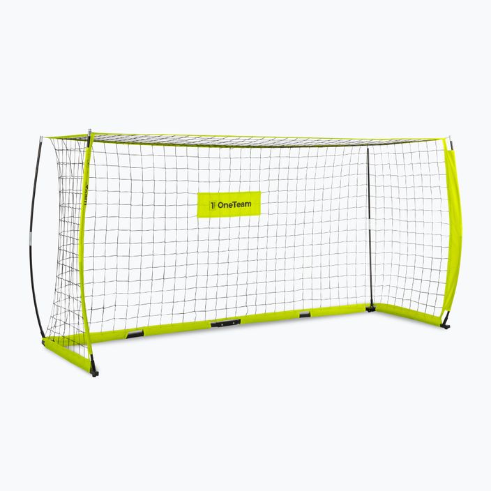 OneTeam Flex Square Fußballtor 300 x 155 cm grün