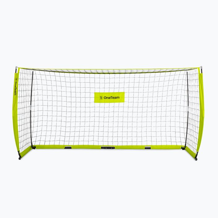 OneTeam Flex Square Fußballtor 300 x 155 cm grün 2