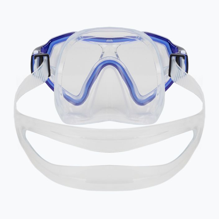 AQUASTIC Shelly Kinderschnorchelset Maske + Schnorchel dunkelblau 5