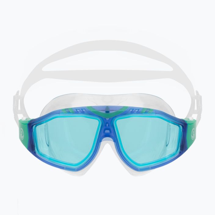 Kinderschwimmmaske AQUASTIC Mako Jr blau 2