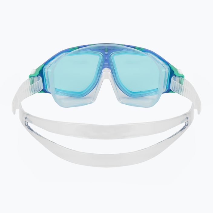 Kinderschwimmmaske AQUASTIC Mako Jr blau 4