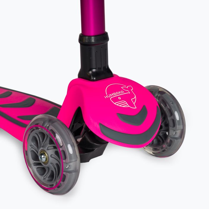 HUMBAKA Mini T Kinder-Dreirad-Roller rosa HBK-S6T 11