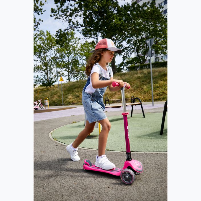 HUMBAKA Mini T Kinder-Dreirad-Roller rosa HBK-S6T 4