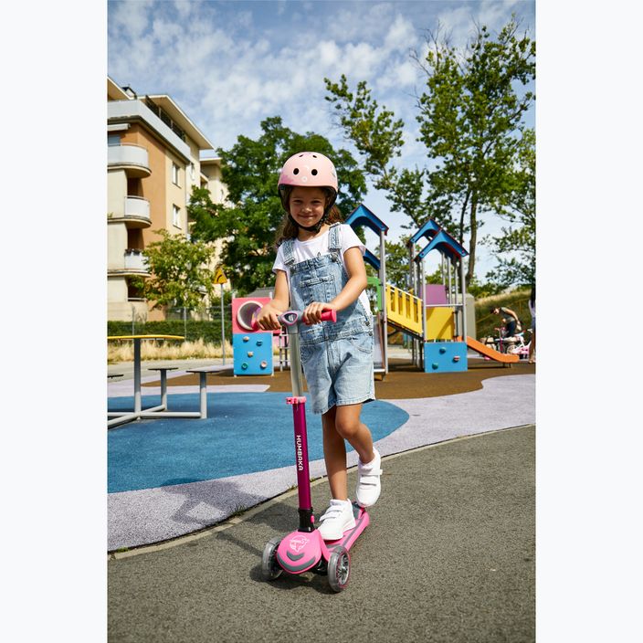 HUMBAKA Mini T Kinder-Dreirad-Roller rosa HBK-S6T 17