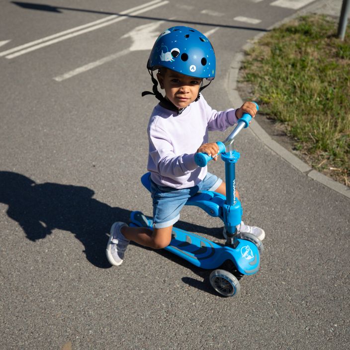 Kinder-Dreirad-Roller HUMBAKA Mini Y blau HBK-S6Y 20