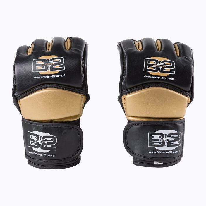 Grappling-Handschuhe für MMA Division B-2 schwarz DIV-MMA04