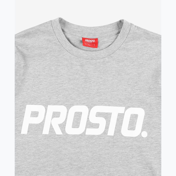 PROSTO Herren-T-Shirt Biglog grau 3