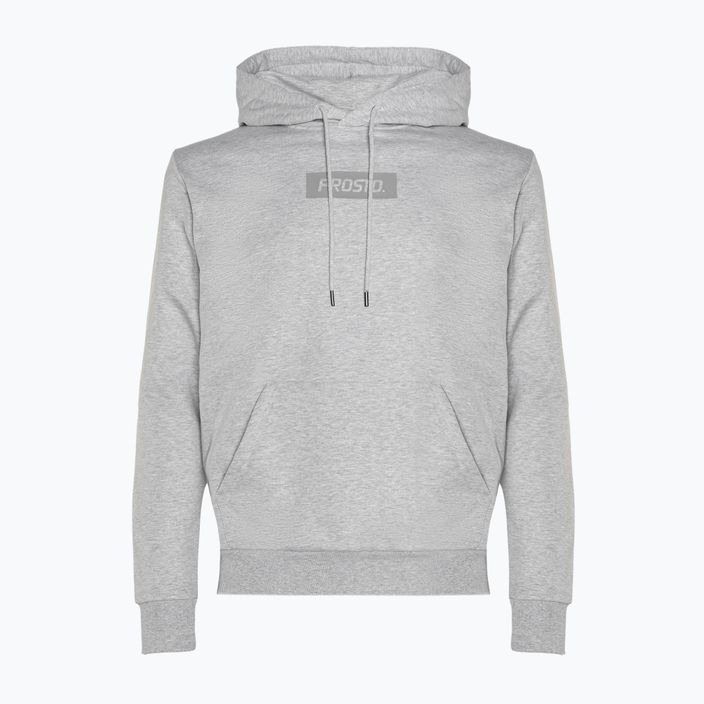 Herren PROSTO Hoodie Abox grau