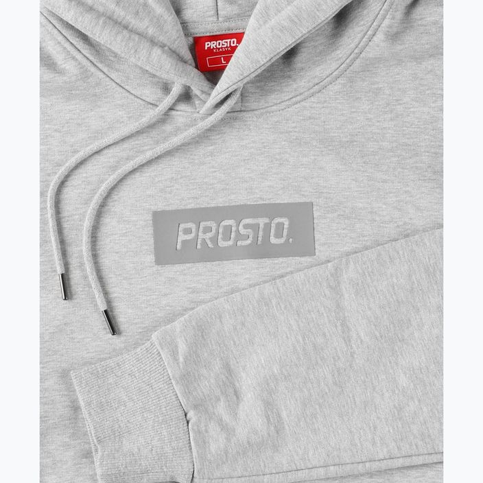 Herren PROSTO Hoodie Abox grau 3