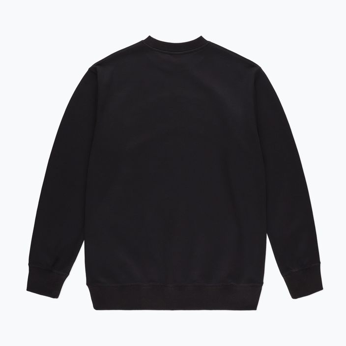 Herren PROSTO Crewneck Varsity Sweatshirt schwarz 2