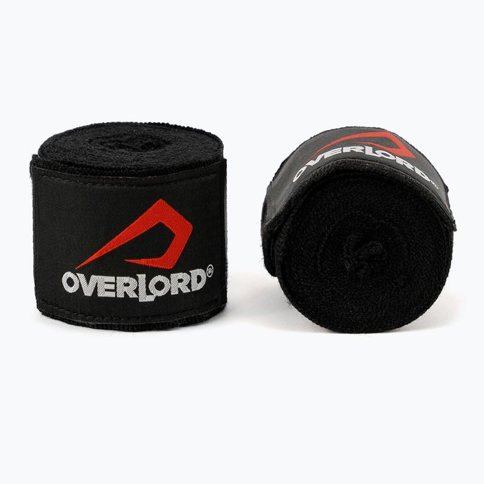 Overlord elastische Boxbandagen schwarz 200001-BK/350 4
