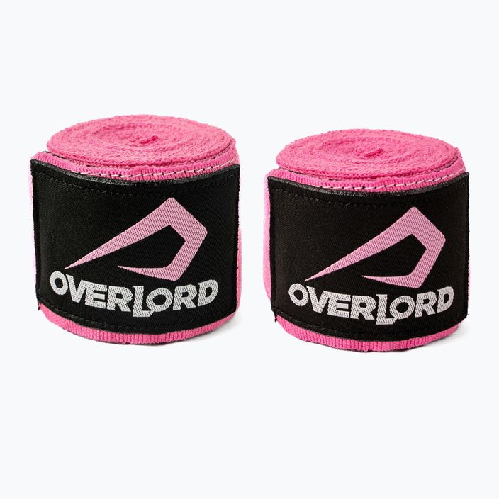 Overlord elastische Boxbandagen rosa 200001-PK/350 3