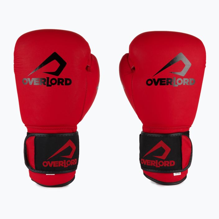 Overlord Rage rote Boxhandschuhe 100004-R/10OZ 2
