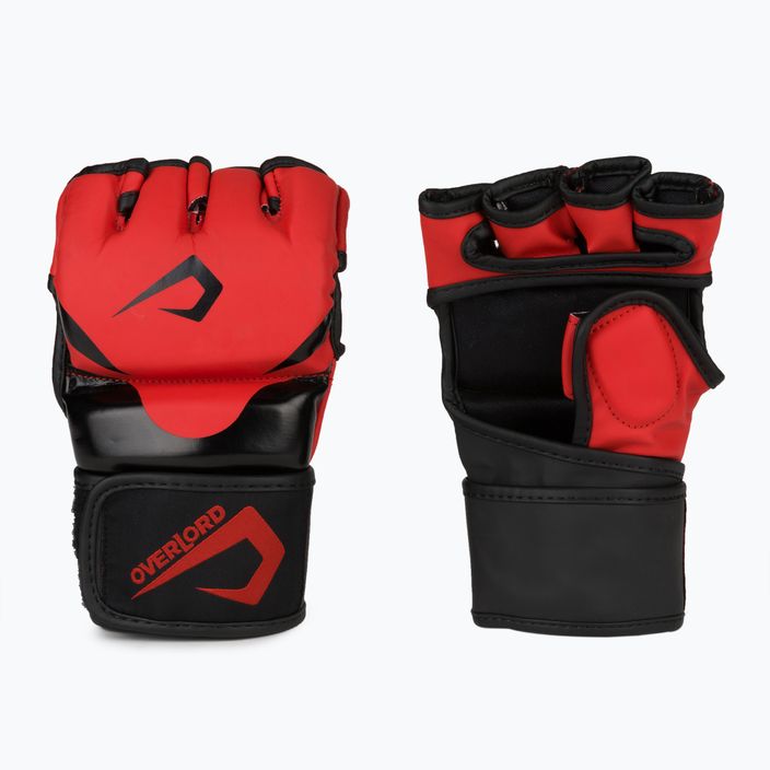 Overlord X-MMA Grappling-Handschuhe rot 101001-R/S 3