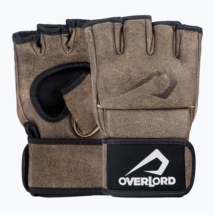 Overlord Old School MMA Grappling Handschuhe braun 101002-BR/S 6