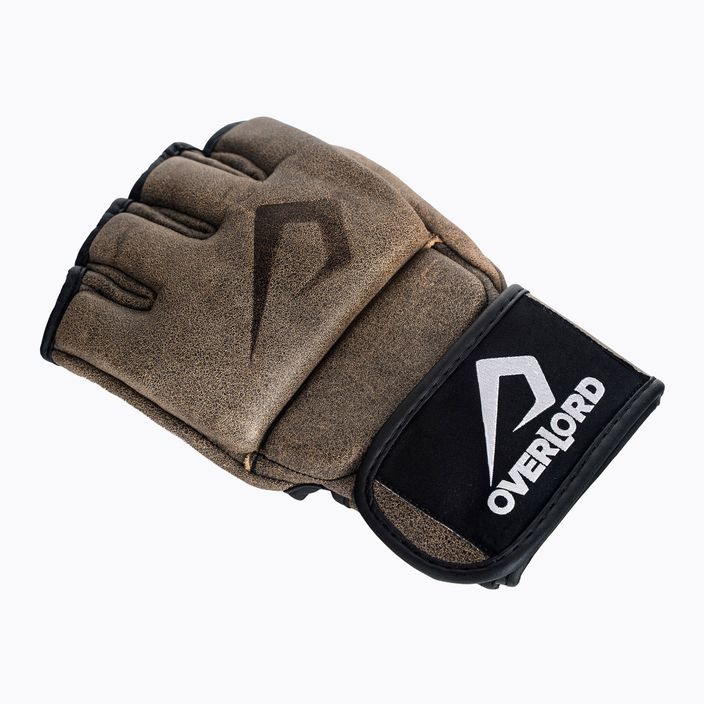 Overlord Old School MMA Grappling Handschuhe braun 101002-BR/S 10