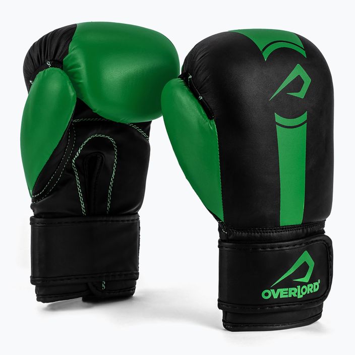 Overlord Boxerhandschuhe schwarz-grün 100003-GR 6