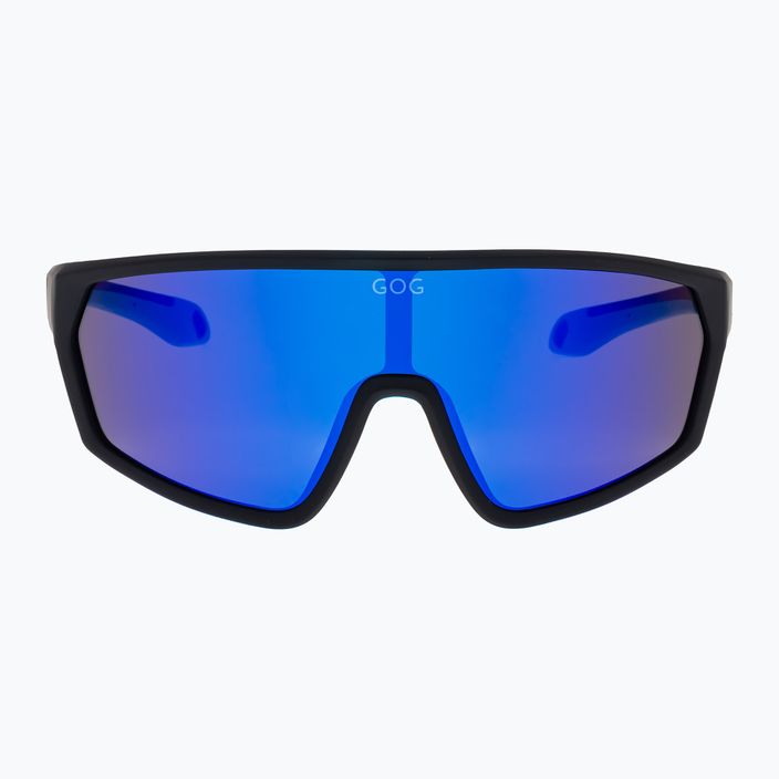Sonnenbrille Kinder GOG Flint matt neon blue/black/polychromatic blue 3