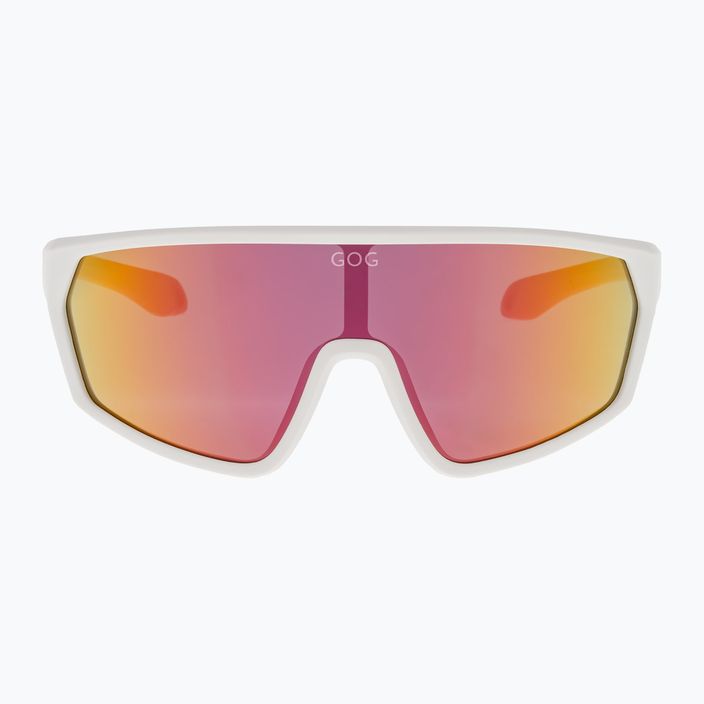 GOG Kinder-Sonnenbrille Flint matt weiß/neon pink/polychromatic pink 2