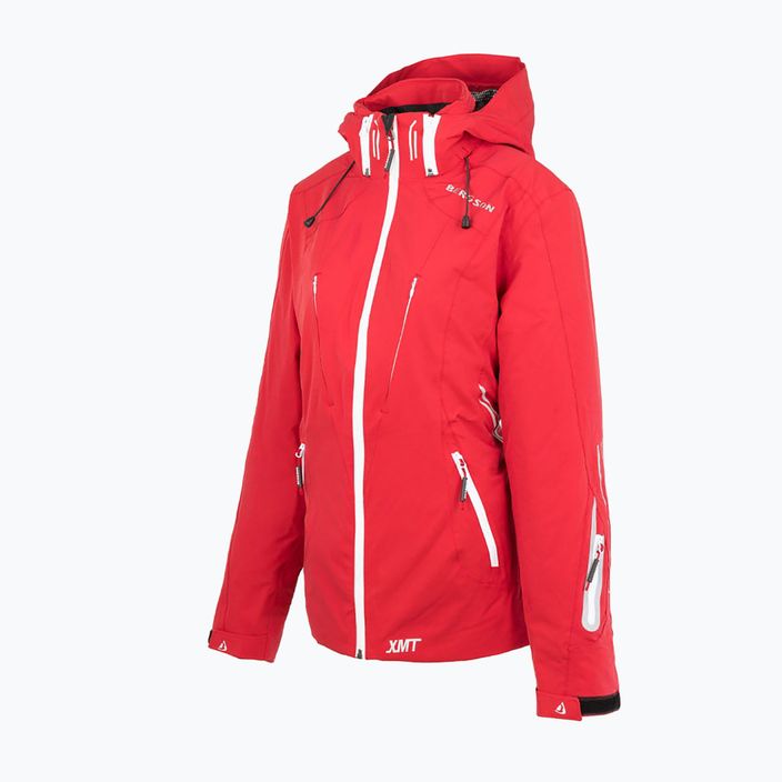 Damen Skijacke BERGSON Issue Stx chinese rot 2