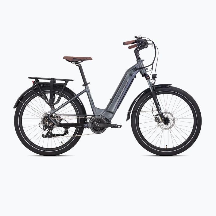 JOBOBIKE Lyon Herren-Elektrofahrrad 36V 14Ah 504Wh grau