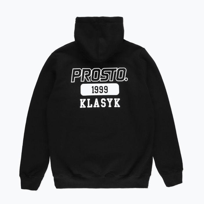Sweatshirt mit kapuze Herren PROSTO Plelog schwarz KL222MSWE213 2
