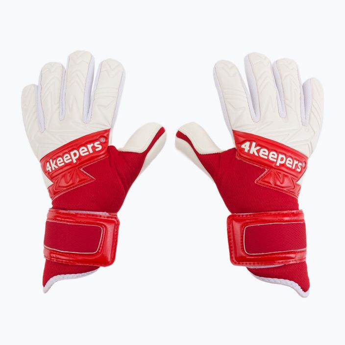 Torwarthandschuhe 4Keepers Equip Poland Nc weiß-rot EQUIPPONC
